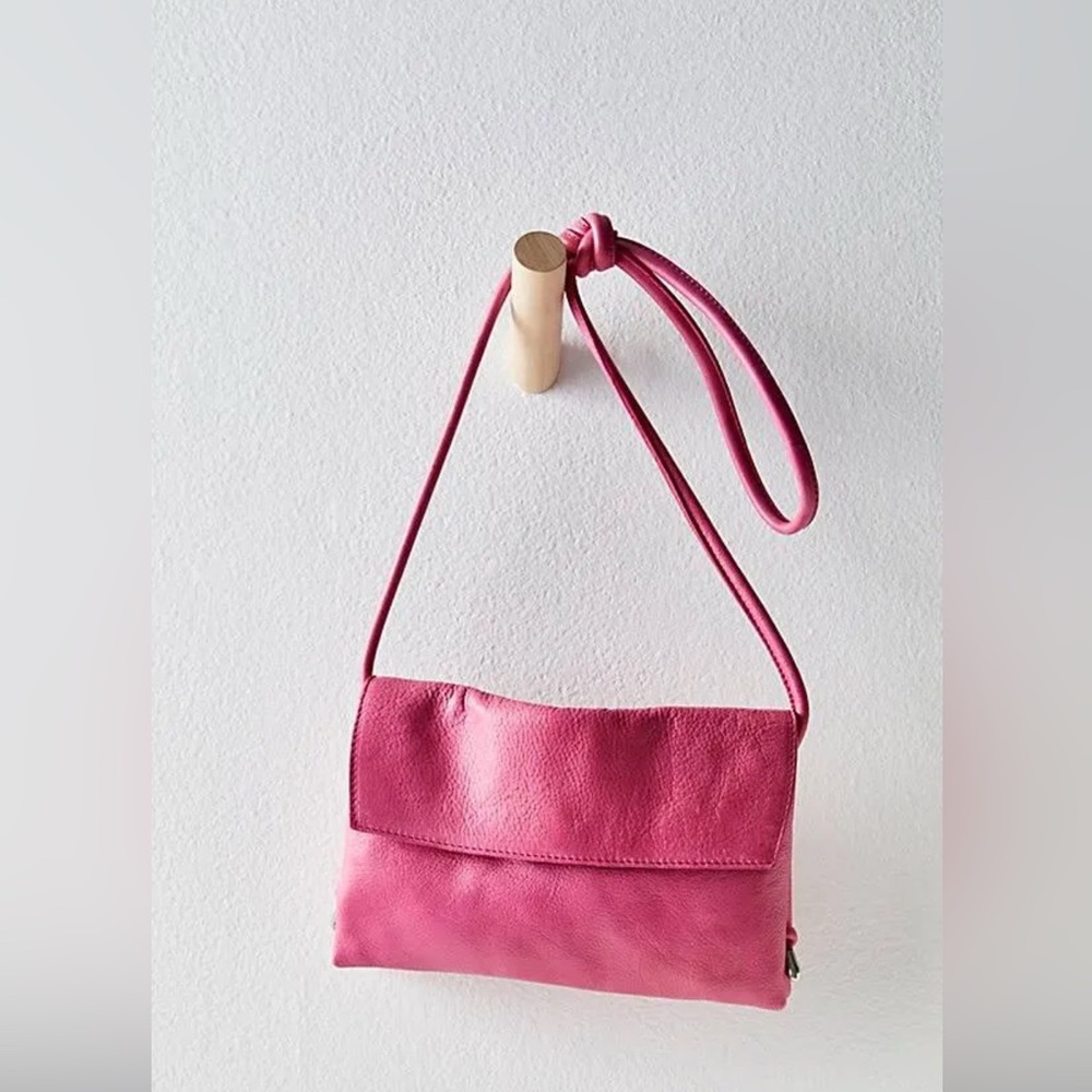 Free People Nicola Leather Sling Bag Purse
Cross Body Pink